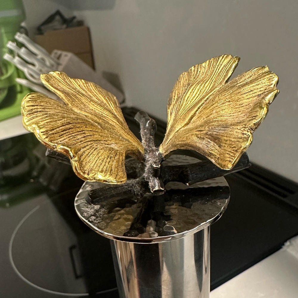 Michael Aram butterfly ginkgo paper towel holder